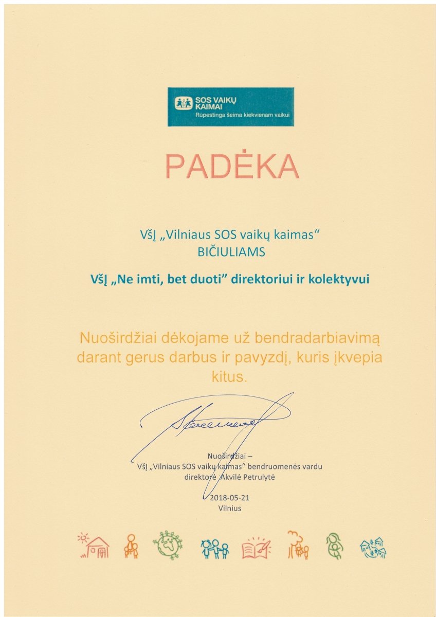 Padėka_SOS-kaimas_2018
