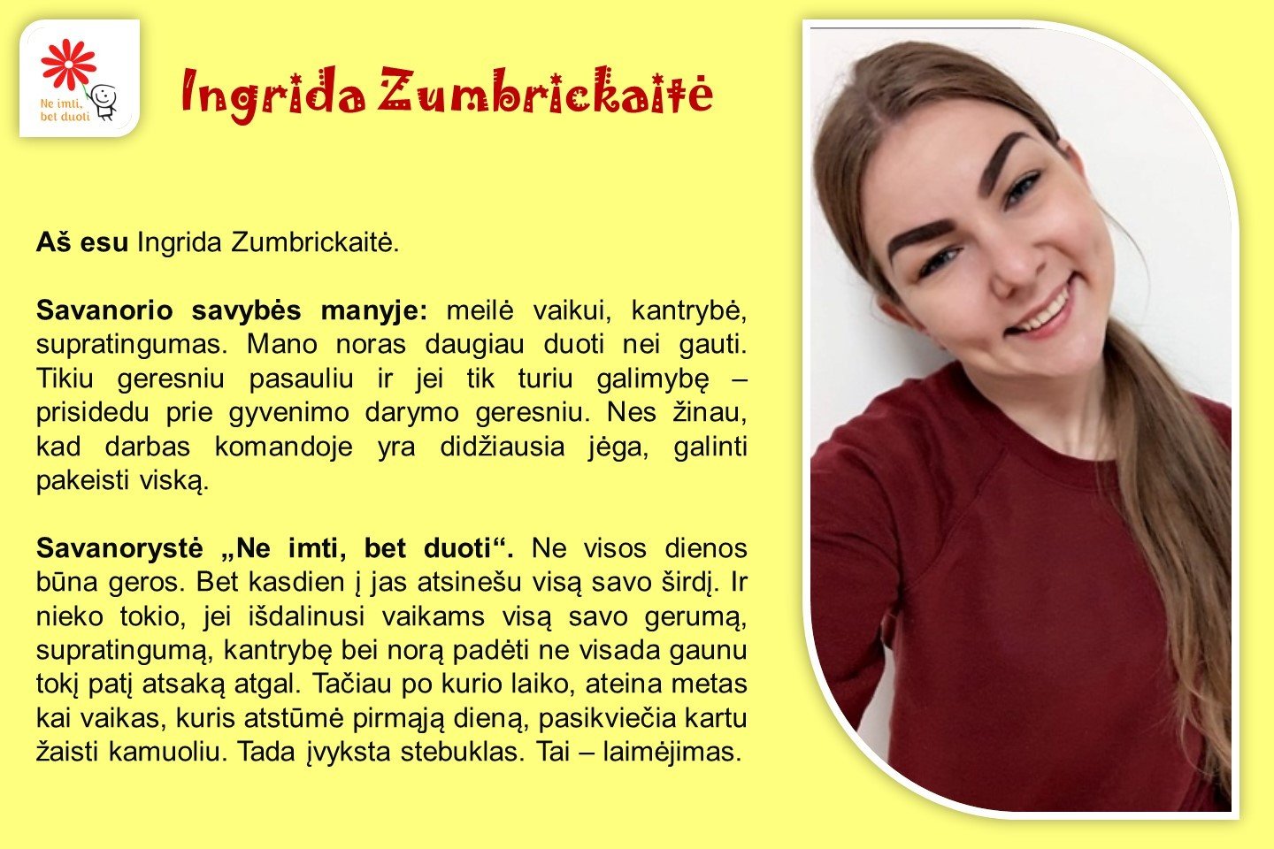 Ingrida-Zumbrickaite